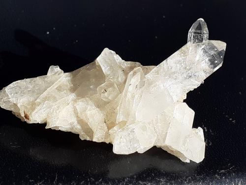 Quartz (variety Rock Crystal)<br />Klammalm, Navis, Distrito Innsbruck-Land, Tirol Norte, Tirol, Austria<br />4 x 2,5 cm<br /> (Author: Volkmar Stingl)