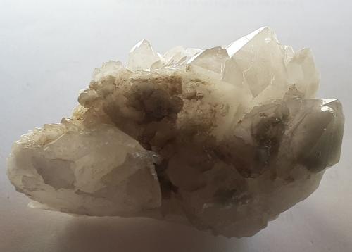 Quartz (variety Phantom Quartz)<br />Cañon Fendels, Ried im Oberinntal, Distrito Landeck, Tirol Norte, Tirol, Austria<br />8,5 x 5,5 cm<br /> (Author: Volkmar Stingl)