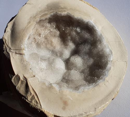 Quartz<br />Jabal Musa, Sinai Sur, Egipto<br />8 x 7 cm<br /> (Author: Volkmar Stingl)