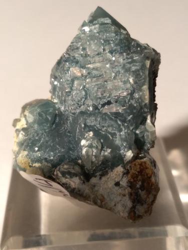 Quartz (variety blue quartz)<br />Altura, Comarca Alto Palancia, Castellón / Castelló, Comunidad Valenciana / Comunitat Valenciana, España<br />31 x 21 mm<br /> (Author: Sante Celiberti)