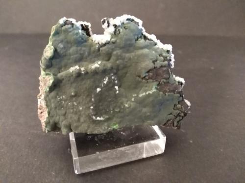 Smithsonite, Mottramite<br />Mina Tsumeb, Tsumeb, Región Otjikoto, Namibia<br />53 x 43 mm<br /> (Author: Sante Celiberti)