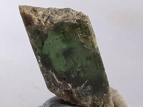 Diopside<br />Grieta de Diopsidos (Schwarzenstein), Macizo Ochsner-Rotkopf, Zemmgrund, Valle Ziller (Zillertal), Tirol Norte, Tirol, Austria<br />2,5 cm<br /> (Author: Volkmar Stingl)