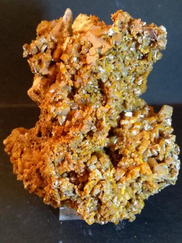 Wulfenite<br />Sierra de Los Lamentos, Municipio Ahumada, Chihuahua, México<br />11 x 9,5 cm<br /> (Author: Sante Celiberti)