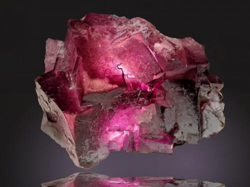 Fluorite<br />Mina Esperanza, Melchor Múzquiz, Municipio Melchor Múzquiz, Coahuila (Coahuila de Zaragoza), México<br />84 mm x 64 mm x 45 mm<br /> (Author: Firmo Espinar)