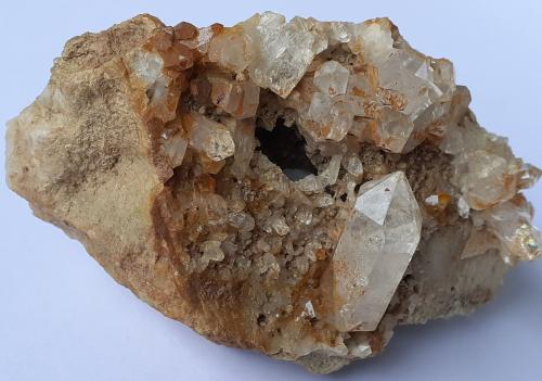 Quartz<br />Idalpe, Ischgl, Distrito Landeck, Tirol Norte, Tirol, Austria<br />8 x 4,5 cm<br /> (Author: Volkmar Stingl)