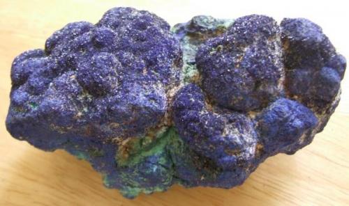 Hubei Azurite, 90 x 50 x 50 mm (Author: nurbo)