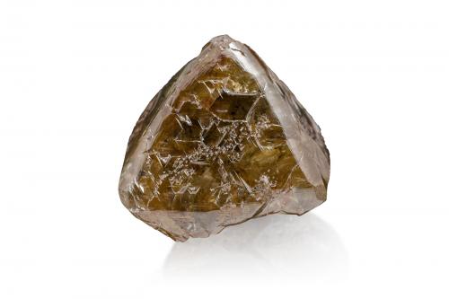 Diamante<br />Mina Dutoitspan, Kimberley, Distrito Francis Baard, Provincia Septentrional del Cabo, Sudáfrica<br />4 x 4 x 3,5 cm<br /> (Autor: Museo MIM)