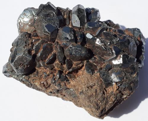 Hematite<br />Rio Marina, Isla de Elba, Provincia Livorno, Toscana, Italia<br />5,5 x 4 cm<br /> (Author: Volkmar Stingl)