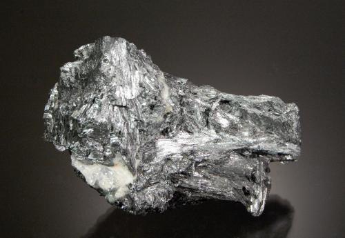 Boulangerite<br />Mina Sala Silver, Sala, Västmanland, Suecia<br />7.5 x 3.5 x 3.8 cm<br /> (Author: Michael Shaw)