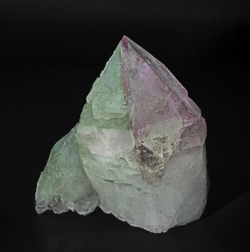 Quartz, Quartz (variety amethyst)<br />Zona Burg Hut - Glaciar Fiescher, Fiesch, Goms, Wallis (Valais), Suiza<br />15.5 x 16.2<br /> (Author: am mizunaka)