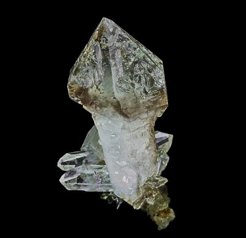 Quartz (variety smoky quartz)<br />Mina Smoky Mountain Crystal, Ashland, Condado Schuylkill, Pennsylvania, USA<br />7.3 x 4.0 cm<br /> (Author: am mizunaka)