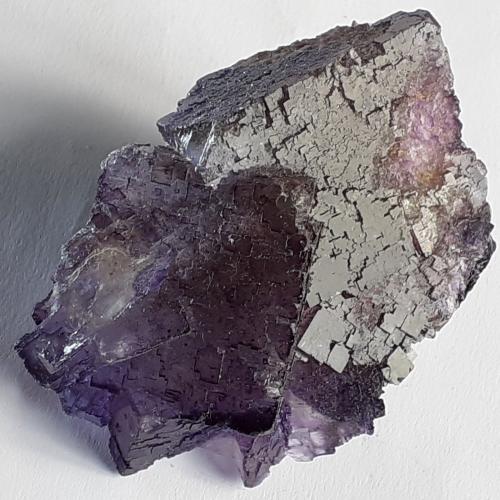 Fluorite<br />Mina Tule, Melchor Múzquiz, Municipio Melchor Múzquiz, Coahuila (Coahuila de Zaragoza), México<br />6 x 4,5 cm<br /> (Author: Volkmar Stingl)