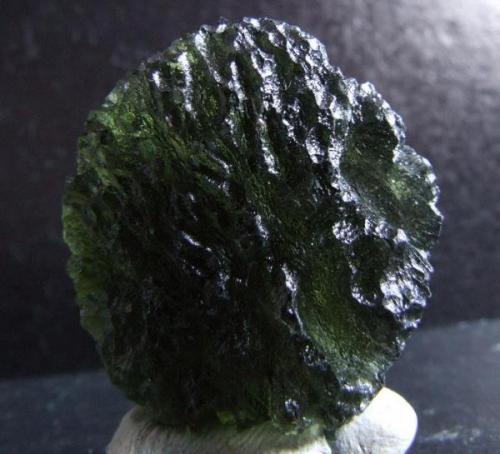 Moldavite 25 x 13 mm Czech Republic (Author: nurbo)