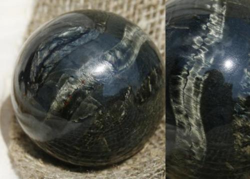 Handmade "Cat’s Eye" sphere, 90mm (Author: farmukanx)