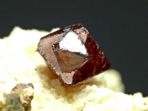 Espinela Roja
Sierra de Mijas - Mijas - Málaga - España
Macla de cristal de 0,7 cm. (Autor: El Coleccionista)