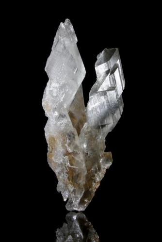 Gypsum
Roccastrada, Grosseto Province, Tuscany, Italy
177 mm group of two Gypsum crystals (Author: Matteo_Chinellato)