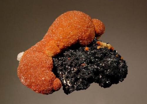 Siderite on sphalerite
Gheturi Mine, Turt, Satu Mare, Romania
4.3 x 6.1 cm.
Collected in 2006. (Author: crosstimber)