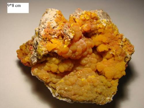 Mimetite
Chah Mileh mine, Anarak city, Esfahan province, Iran
9 x 8 cm. (Author: pirirani)