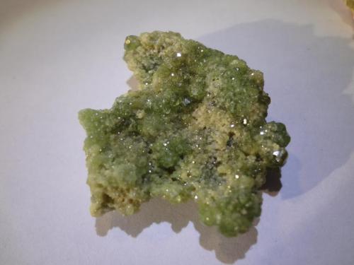 Andradite garnet (demantoid)
Ambato, Madagascar (Author: Renan)