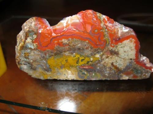 Agate
Mures Valley, Romania
85x45x20 (Author: mihailovici79)