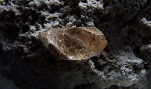 Topaz on Rhyolite
Topaz Mountain, Juab County, Utah, USA.
Topaz to 10mm (Author: nurbo)