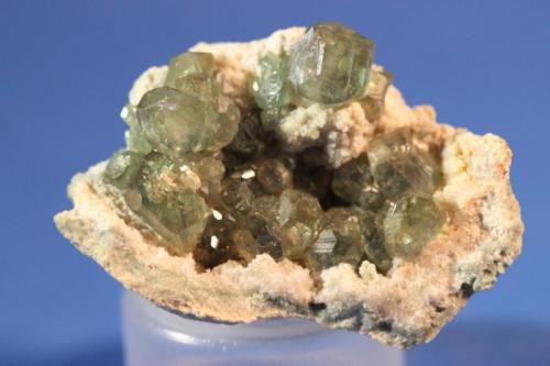 Andradite (var Demantoid), Calcite
Ambanja District, Diana Region, Antsiranana Province, Madagascar
4 x 2.8 cm (Author: Don Lum)