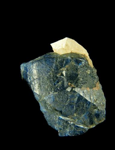 Lazulite
Faerbergraben, Werfen, Salzburg, Austria
Crystal 10 mm (Author: Gerhard Brandstetter)