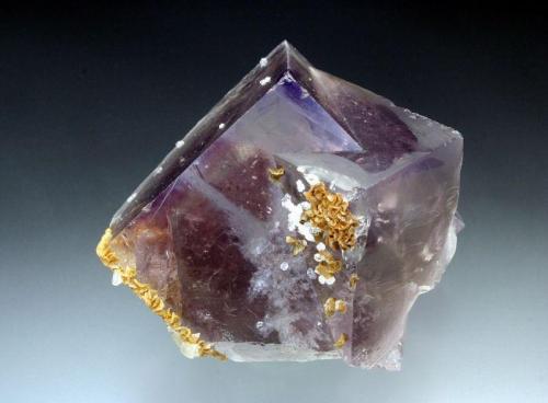 Fluorite with Siderite
Boltsburn Mine, Rookhope, Weardale
7 cm across (Author: Jesse Fisher)