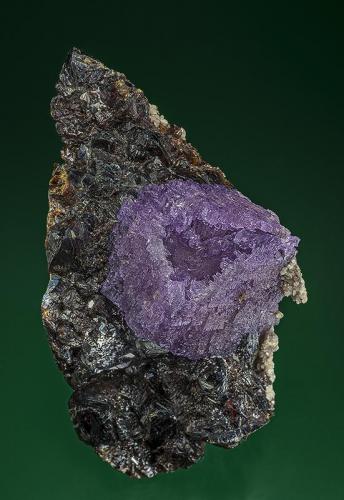 Fluorite, Sphalerite
Elmwood mine, Carthage, Tennessee, USA
10.5 x 6.0 cm (Author: am mizunaka)