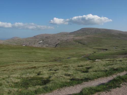 Ben Macdui without the snow. A green and pleasant land. (Author: Mike Wood)