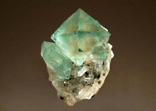 Fluorite
Riemvasmaak, Kakamas District, N. Cape Prov., South Africa
2.1 x 2.7 cm (Author: crosstimber)