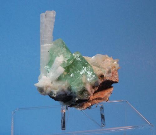 Apophyllite, Scolecite, Heulandite
Nandakumar, Nasik, Maharashtra, India
6 x 6 cm (Author: Don Lum)