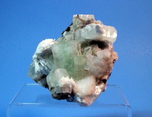 Apophyllite, Scolectite
Malad, Maharashtra State, India
8 x 7 cm (Author: Don Lum)