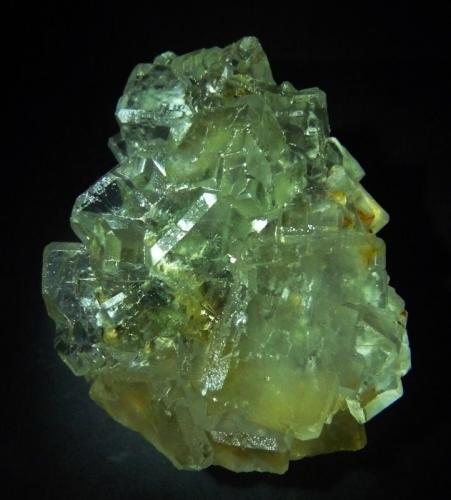 Fluorita.
Mina Xianghoalin, Chenzhou Pre. Pro. Hunan, China.
80x55 mm. (Autor: Jesus Franquesa Baucells)