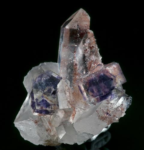 Quartz, Fluorite
Orange River, Northern Cape Province, South Africa
Side View (Author: am mizunaka)