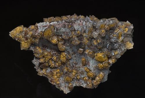 Smithsonite, Quartz
Tsumeb Mine, Tsumeb, Otjikoto Region, Namibia
6.5 x 4.2 cm (Author: am mizunaka)