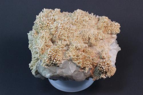 Aragonite, Quartz
Monte Cristo Mine, Rush, Rush Creek District, Marion County, Arkansas, USA
21 x 17 cm (Author: Don Lum)