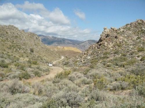 Approaching the mine. (Author: John S. White)