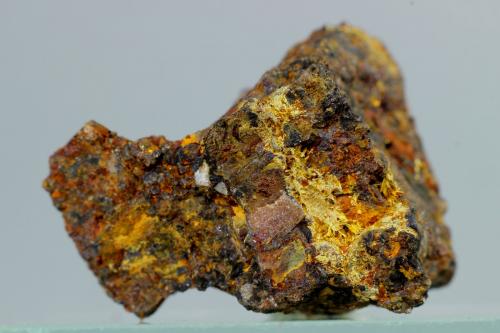 Cacoxenita<br />Minas de El Horcajo, El Horcajo, Almodóvar del Campo, Comarca Campo de Calatrava, Ciudad Real, Castilla-La Mancha, España<br />25x20x15 mm<br /> (Autor: Juan Espino)