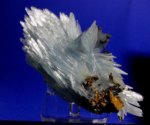 Barite<br />Minas Jebel Ouichane, Beni Bou Ifrour, Nador, Provincia Nador, Región Oriental, Marruecos<br />11.6 x 6 cm<br /> (Author: Don Lum)