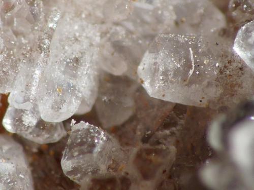 Calcite
Brandberg, Namibia
F.O.V approximately 05 mm
Same specimen as above (Author: Pierre Joubert)