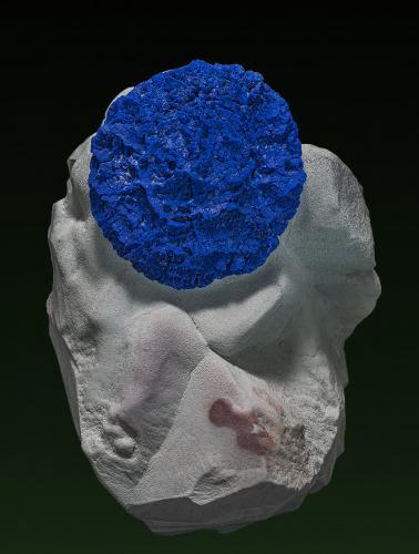 Azurite
Malbunka Copper Mine, Areyonga, Alice Springs, Gardiner Range, MacDonnell Shire, Northern Territory, Australia
7.0 x 9.5 cm (Author: am mizunaka)