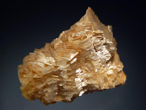 Cerussite
Wheatley Mine, Phoenixville, Chester County, Pennsylvania, USA
6.0 x 9.0 cm
Lustrous, creamy-yellow, mass of  reticulated cerussite crystals in a jackstraw arrangement. (Author: crosstimber)