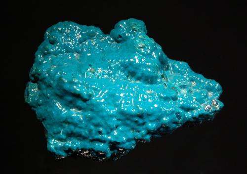 Chrysocolla<br />Mina L'Etoile du Congo, Lubumbashi (Elizabethville), Cinturón de cobre de Katanga, Haut-Katanga (Shaba), República Democrática del Congo (Zaire)<br />6.5 x 8.5 cm<br /> (Author: crosstimber)