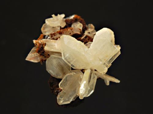 Cerussite<br />Mina Monarch, Prichard Creek, Shoshone County, Idaho, USA<br />1.6 x 1.8 cm<br /> (Author: crosstimber)