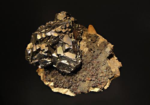 Galena<br />Mina Ballard, Baxter Springs, Picher Field, Distrito Tri-State, Condado Cherokee, Kansas, USA<br />8.5 x 10.0 cm<br /> (Author: crosstimber)