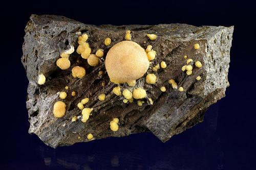 Calcite<br />Montalto di Castro, Provincia Viterbo, Lacio/Lazio, Italia<br />12 cm<br /> (Author: Gerhard Brandstetter)