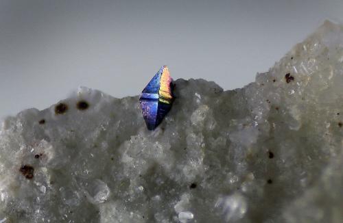 Anatase<br />Cantera Lohning (Cantera Lohninger), Valle Hüttwinkl, Valle Rauris, Distrito Zell am See, Hohe Tauern, Salzburgo/Salzburg, Austria<br />FOV 2,7 mm<br /> (Author: Gerhard Brandstetter)