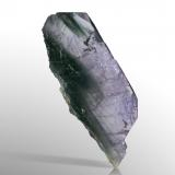 FluorapatiteGanadao (Colina Gandao), Distrito Mohmand, Division Peshawar, Provincia Khyber Pakhtunkhwa, Paquistán16.5 x 2 x 6.5 cm / main crystal: 16.2 cm (Author: MIM Museum)