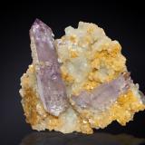 Quartz (variety amethyst)Cantera Capurru, Osilo, Provincia Sassari, Cerdeña/Sardegna, ItaliaLargest crystal: 23 mm (Author: Firmo Espinar)